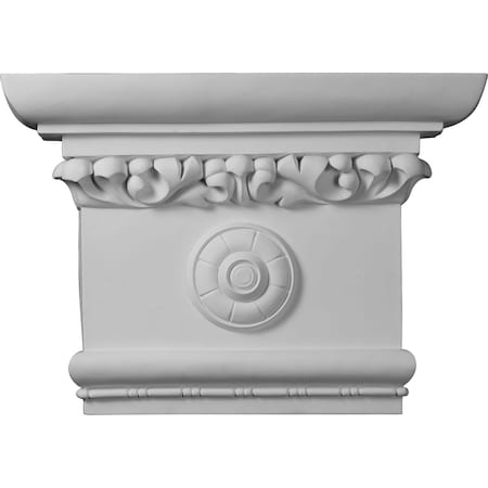 Ekena Millwork 24"W x 16 1/2"H x 6"P Victorian Capital (Fits Pilasters up to 16"W x 2 1/8"D) CAP24X17X06VI